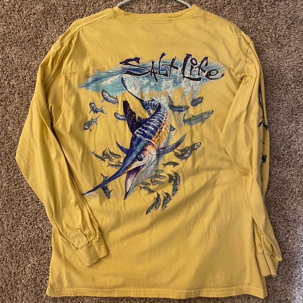 salt life long sleeve shirt